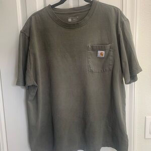 Carhartt Men's Dark Olive Short Sleeve Tee